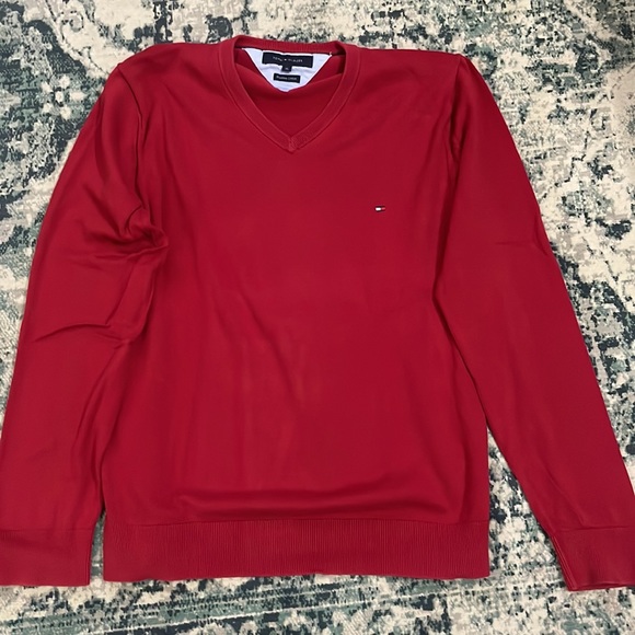 Tommy Hilfiger Red full sleeve pullover - Picture 7 of 11